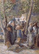 Camille Pissarro market oil painting picture wholesale